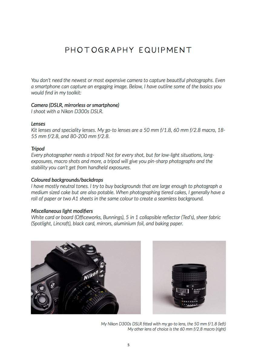 Photography Basics Tutorial – CakeInk